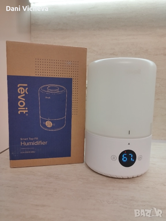 Овлажнител за въздух Levoit Smart Top-Fill, снимка 1