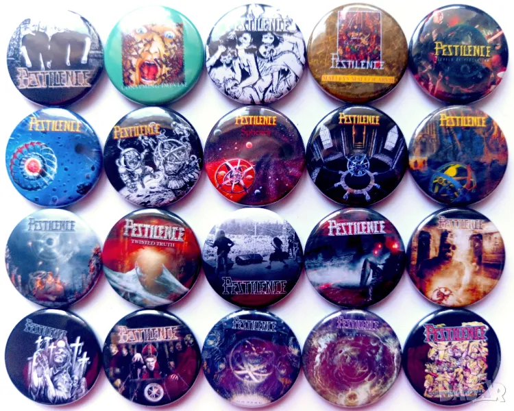 Значки на Pestilence, снимка 1