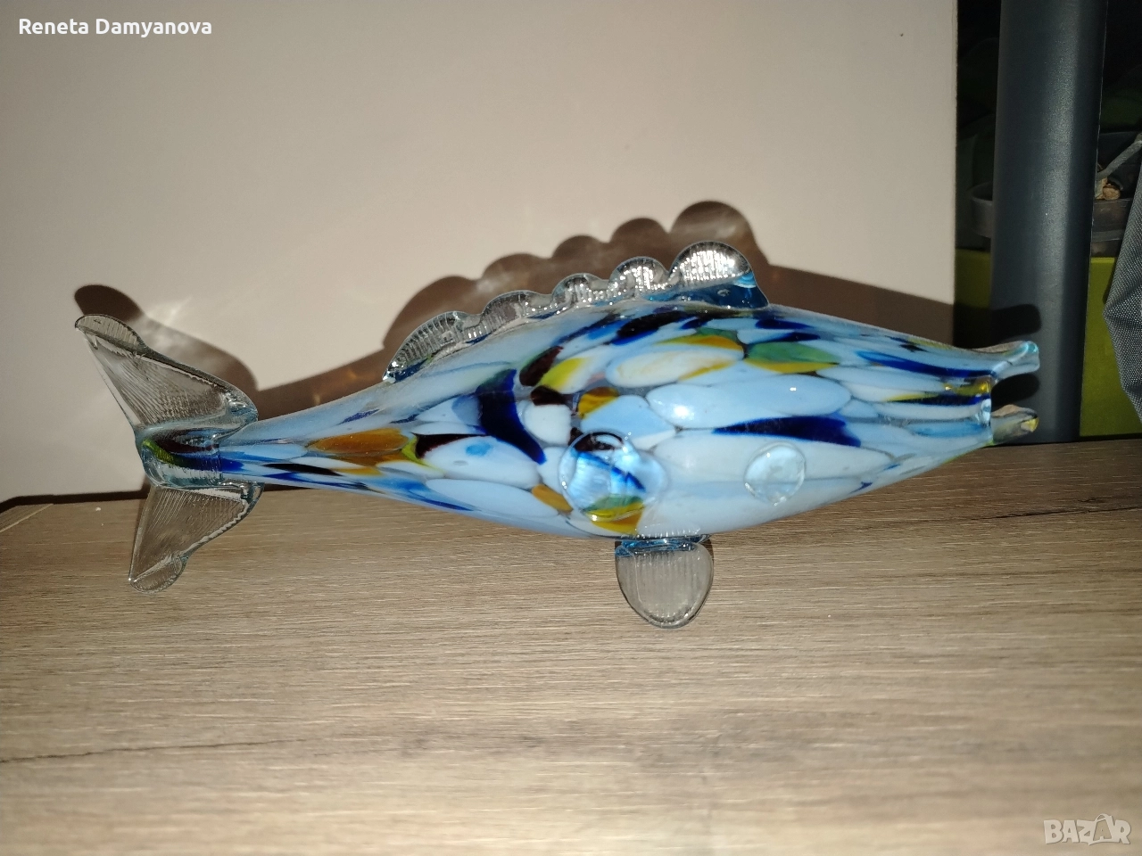 стъклена риба Мурано , снимка 1