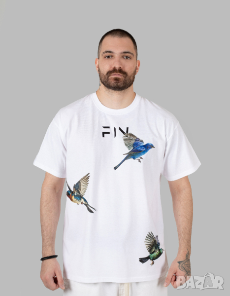 FIN - Тениска - Birds, снимка 1