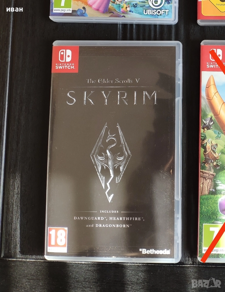 Games for Nintendo switch , игри за Нинтендо, The elder skrolls 5 (skyrim), снимка 1