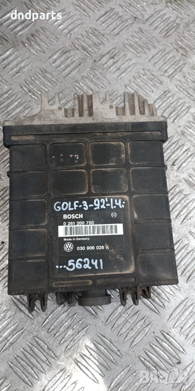Компютър VW Golf 3 1.4i 1992г. 030906026K 0261200750 , снимка 1
