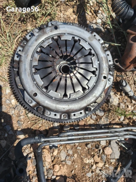 Твърд маховик с нов съединител за Vw Polo 9n 1.4tdi 75к.с., снимка 1