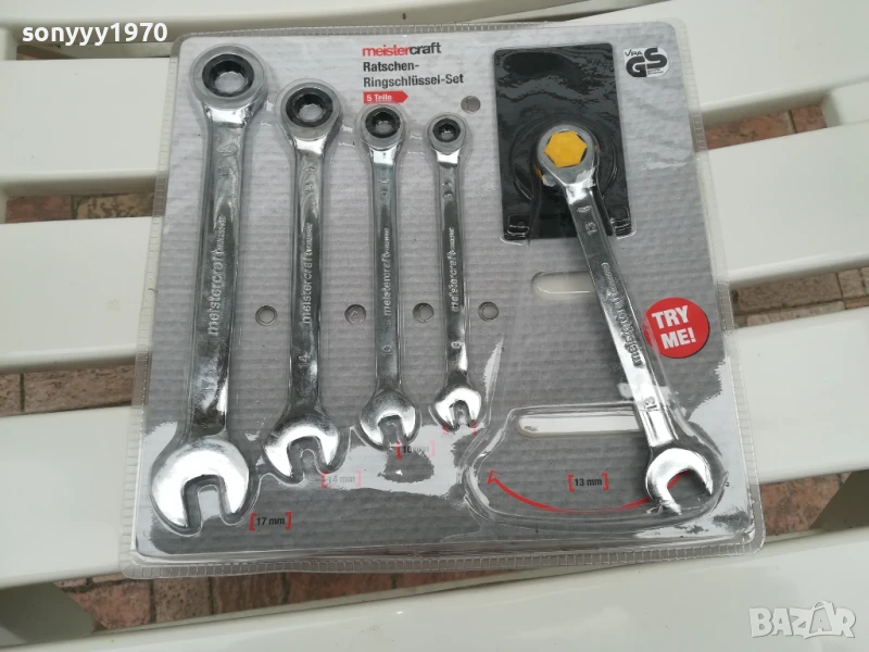 ключове с тресчотка-внос германия 2006251154, снимка 1