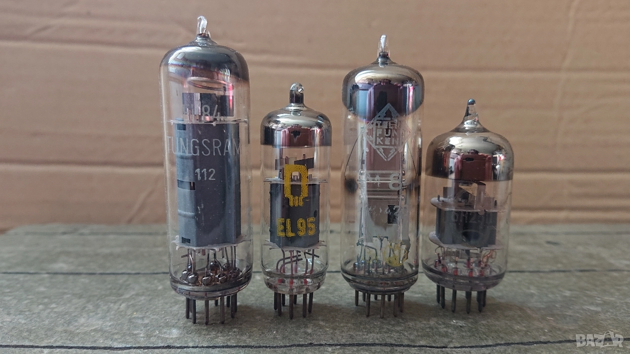 Лот радиолампи EL84, EL95, EM84, 6Н23П. , снимка 1