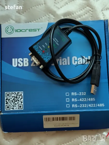 КОНТРОЛЕР USB 2.0  RS 232 IO9USB2310-01, снимка 1