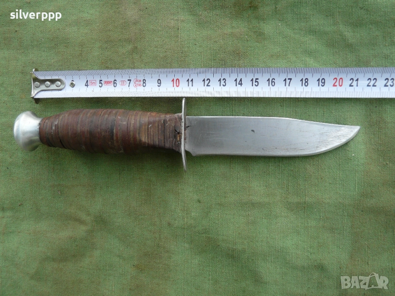 Стар български туристически нож - 180, снимка 1
