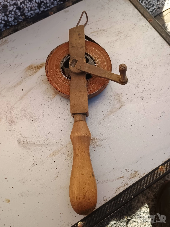  стара ролетка (измервателна лента)..MASS QUALITÄT.., снимка 1