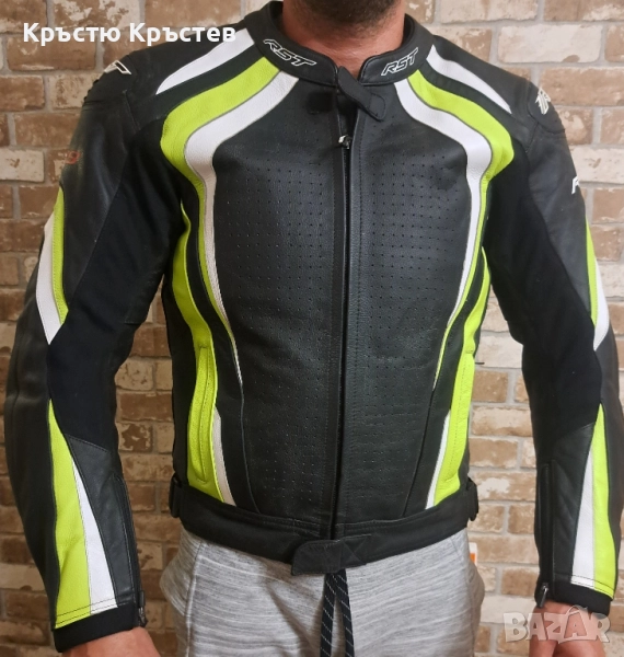 кожено яке за мотор.RST яке, снимка 1