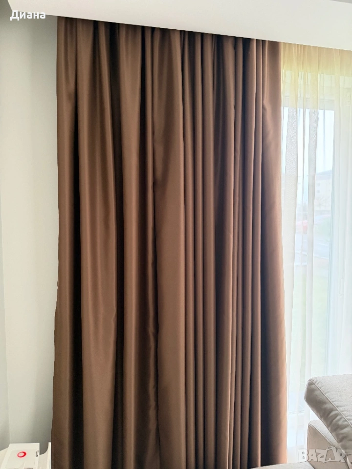 Завеси+тънки пердета, снимка 1