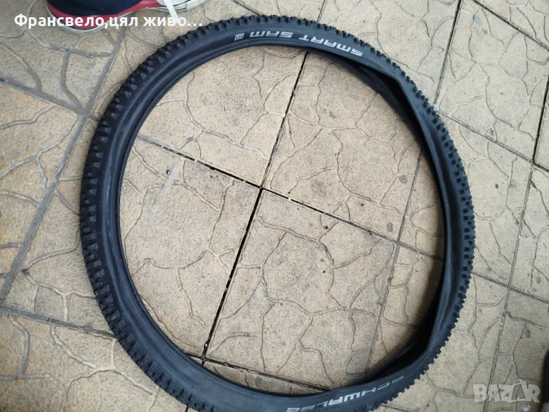 29 цола гума за велосипед колело schwalbe smart sam , снимка 1