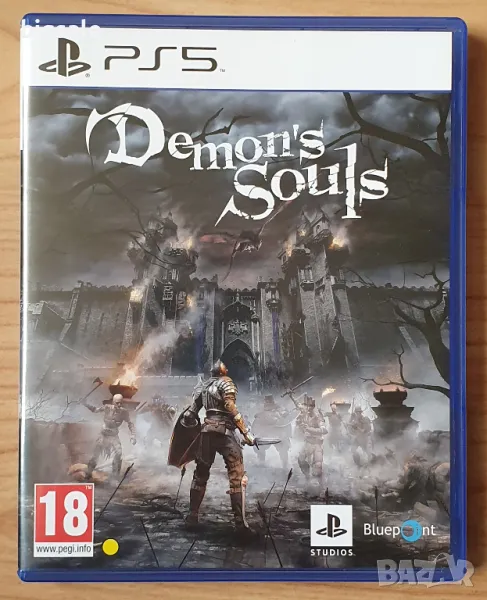 Перфектен диск с Demon's Souls Remake PS5 Playstation 5 Плейстейшън, снимка 1