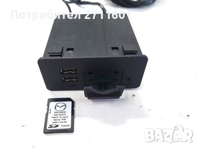 USB AUX SD Card Модул Mazda 3, снимка 1