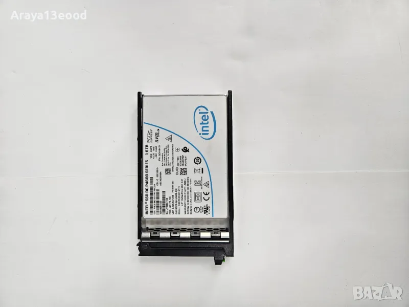 Intel DC P4600 Series 1.6TB SSD NVME U.2 2.5" SSD, снимка 1