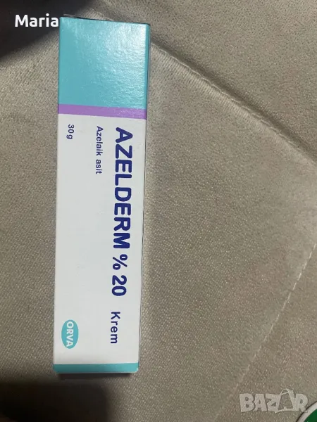 Крем за акне Azelderm 20 % 30g, снимка 1