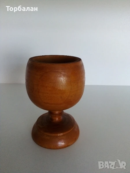 Дървени чаши от соц-а, снимка 1