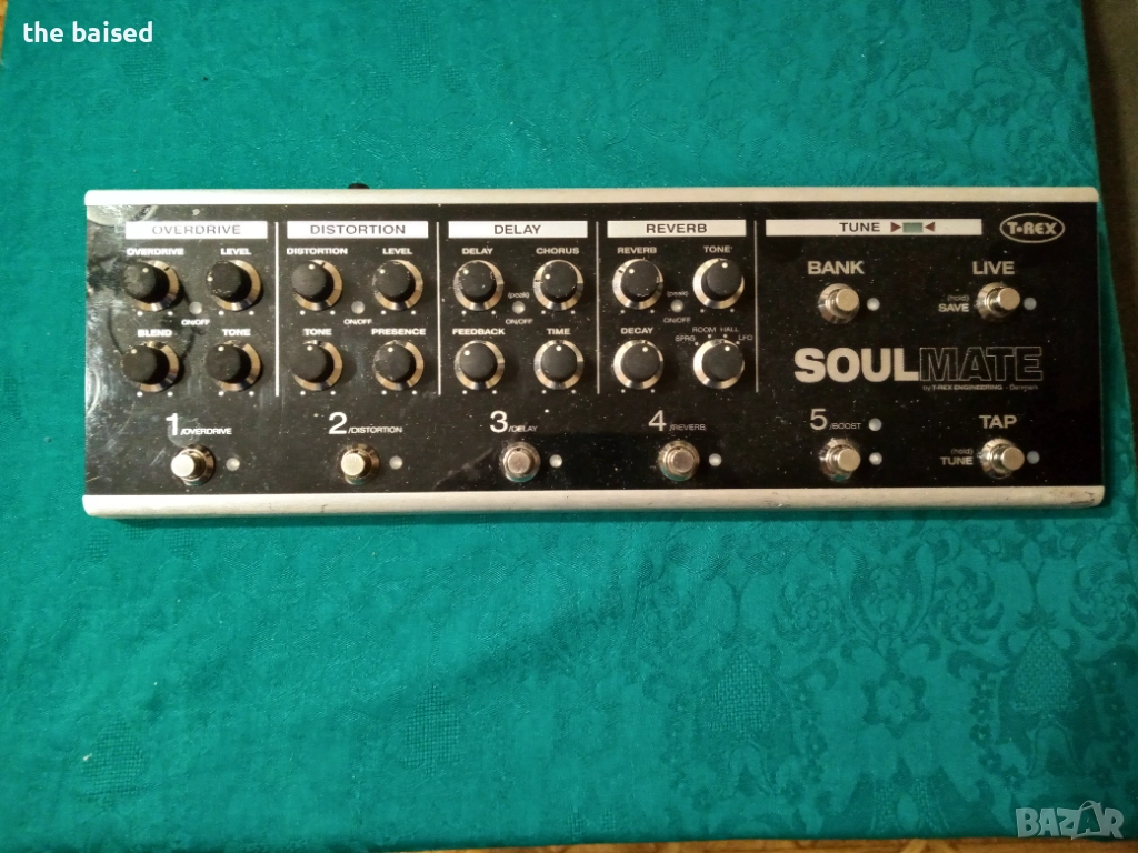 T-Rex soulmate  - китарен аналогов процесор, снимка 1