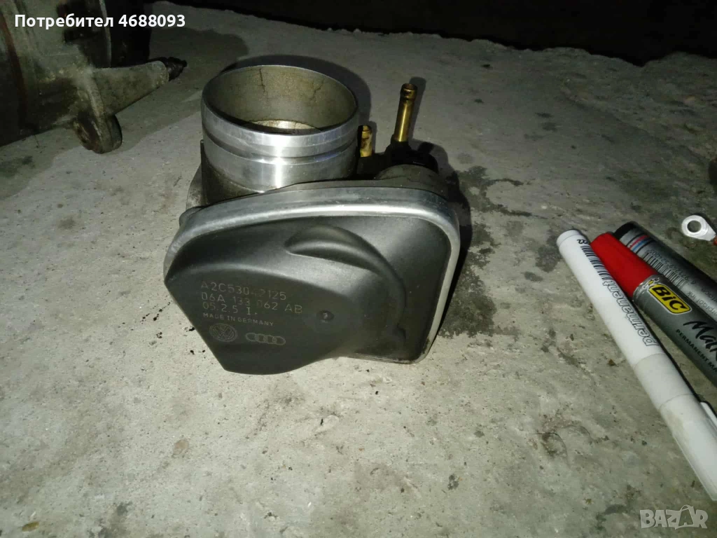 Дроселова клапа за Сеат Толедо 1.6 бензин 102к.с 2005г , снимка 1