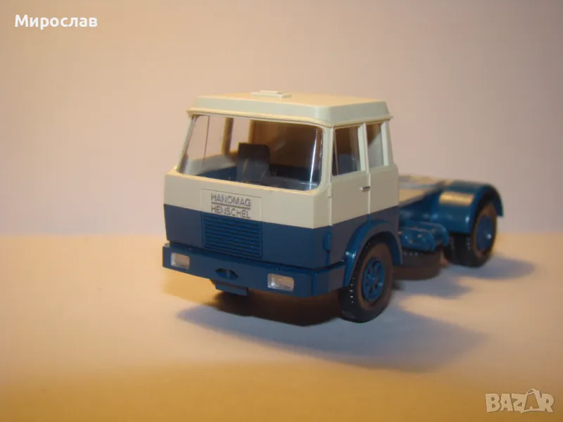 WIKING H0 1/87 HANOMAG HENSCHEL МОДЕЛ КАМИОН КОЛИЧКА ТИР, снимка 1