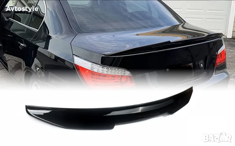Спойлер багажник BMW E60 M4-PSM Piano Black, снимка 1