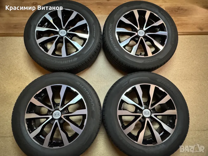Оригинални джанти 17" за КИА + гуми,датчици,капачки,стелки,преграда, снимка 1
