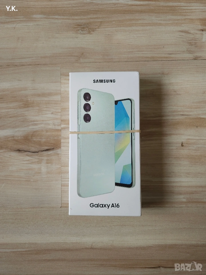 Смартфон GSM SAMSUNG GALAXY A16 A165 GREEN 6.70 ", 128 GB, RAM 4 GB, 50+5+2 MP, снимка 1