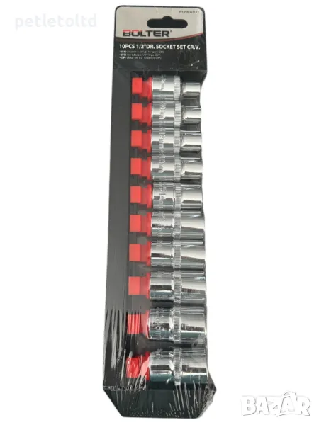 Комплект Вложки BOLTER 1/2" 8-19 (8, 10, 12, 13, 14, 15, 16, 17, 19), снимка 1