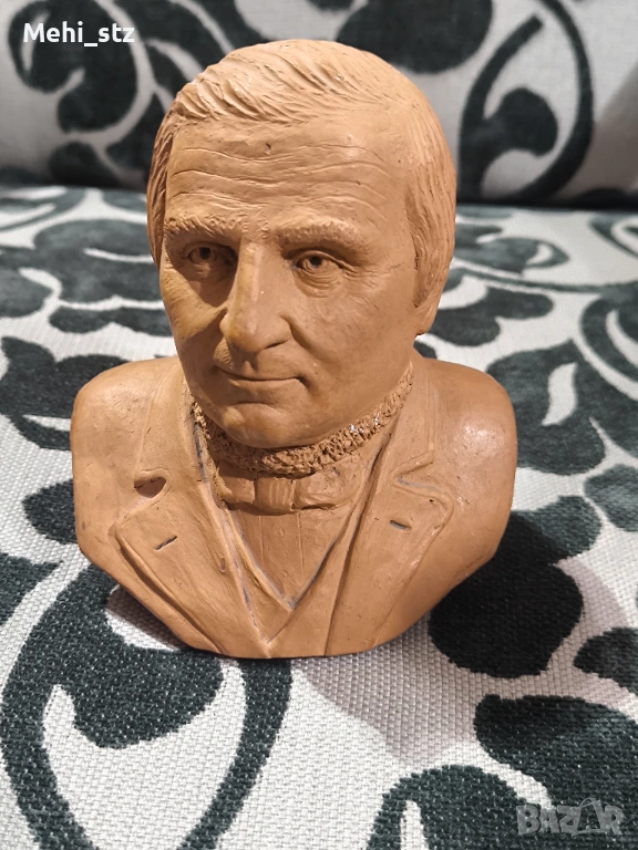 Теракота 1893 год. Рядка авторска антикварна скулптура., снимка 1