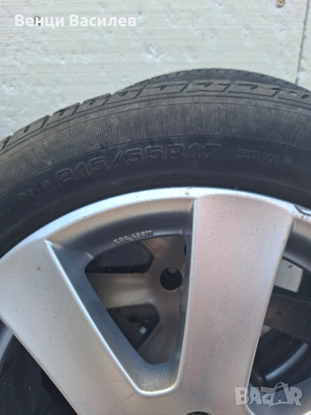 продавам 17 цола джанти с гуми ...., снимка 1