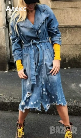 Накъсано,дънкови яке Liu Jo