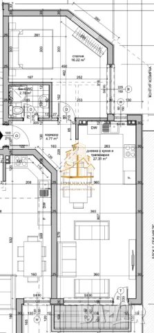 Двустаен апартамент – Виница, Варна (Обява №:639023), снимка 1 - Aпартаменти - 49030335