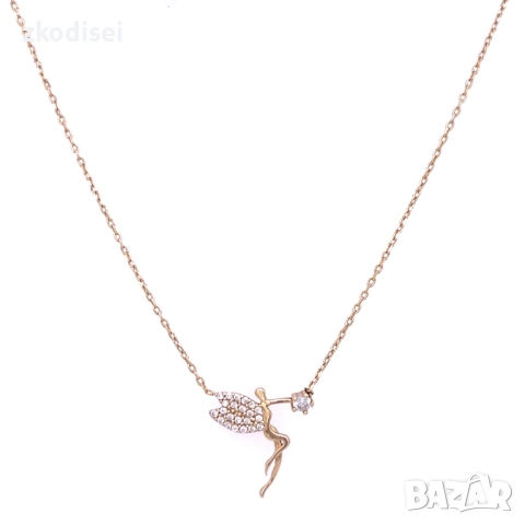 Златнo колие 1,95гр. 43,5см. 14кр. проба:585 модел:33929-5, снимка 1