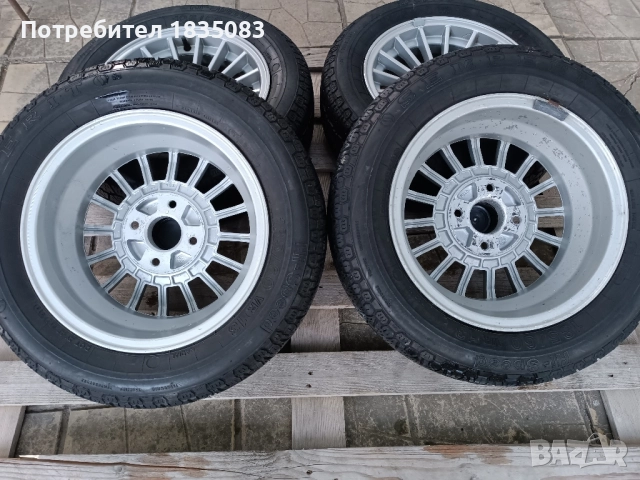 Ретро джанти 13ки 4х100 + гуми 185/60/13 Semperit, снимка 8 - Гуми и джанти - 51552227