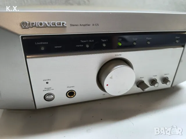 Усилвател Pioneer A-C5 , снимка 9 - Ресийвъри, усилватели, смесителни пултове - 48644827