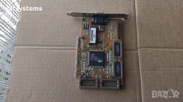 Видео карта Cirrus Logic CL-5436 ProLink/Pixelview MVGA-CL54XXP 1MB PCI, снимка 6 - Видеокарти - 54261395