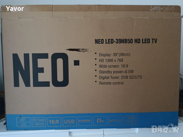 Neo Led телевизор  39" инча HD