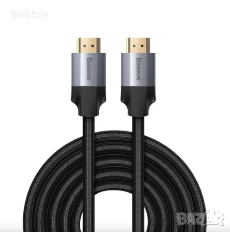 BASEUS HDMI кабел 4K HD с дължина 2м/ 200 см, снимка 1 - USB кабели - 48207158