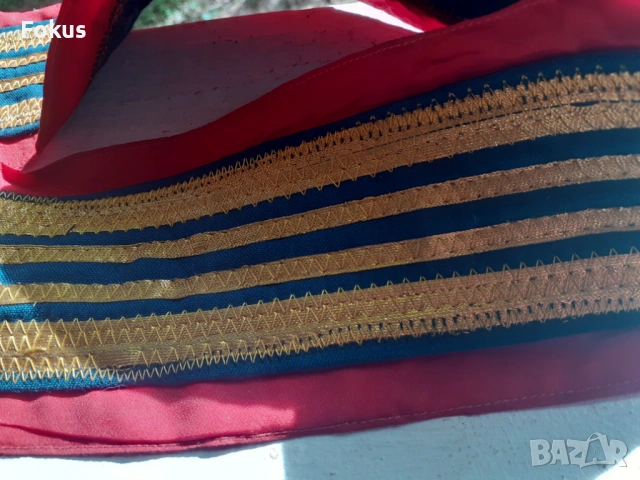 Шарф портупей презрамка сърма, снимка 3 - Антикварни и старинни предмети - 53478459