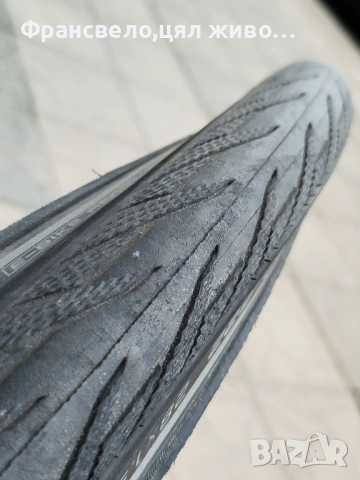 28 цола гума против пукане за велосипед колело schwalbe marathon gt , снимка 4 - Части за велосипеди - 53890970