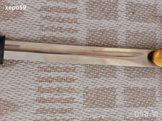 WW2- Парадна немска сабя-Вермахт 1933-34год.позлатена бронзова ръкохватка,като нова, 3 900 лв, снимка 10 - Антикварни и старинни предмети - 52265637