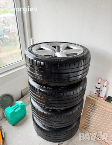 Гуми с джанти Continental 255/40/19, снимка 3 - Гуми и джанти - 53734384