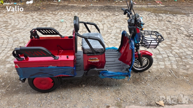 Карго Лукс ел. триколка 1500W,60V , снимка 12 - Мотоциклети и мототехника - 52150669