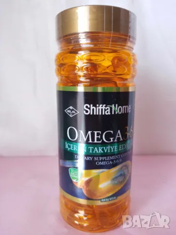 SHIFFA HOME ОМЕГА 3-6-9 500 mg. 100 меки капсули OMEGA, снимка 1