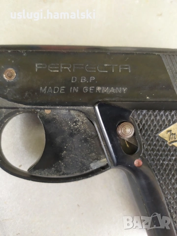 Немски сигнален/стартов пистолет Perfecta, снимка 2 - Антикварни и старинни предмети - 53720530