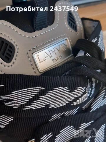 Lanvin curb sneakers , снимка 3 - Маратонки - 52056466
