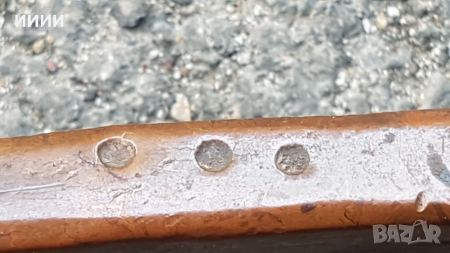 Османски бакърен ибрик с тугри, снимка 3 - Антикварни и старинни предмети - 52065971