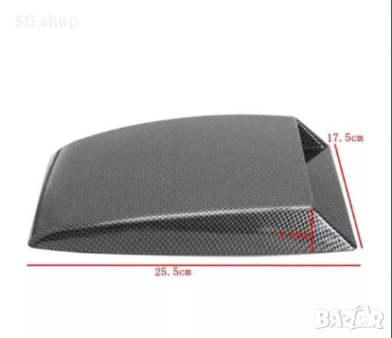 Декорация преден капак, въздуховод, карбон, снимка 4 - Аксесоари и консумативи - 44875162