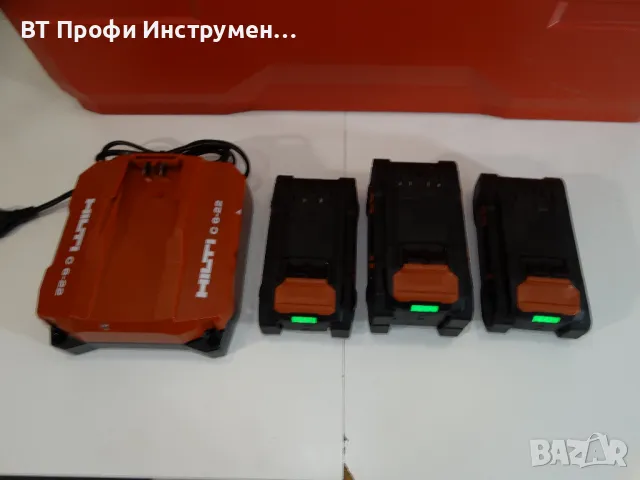 SET Hilti NURON 3 KIT - Хилти 3 инструмента в куфар, снимка 8 - Други инструменти - 47510514