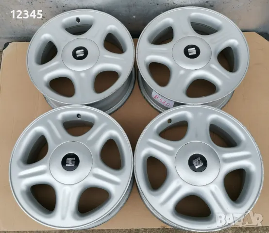 15’’4x100 originalni za seat 15”4х100 оригинални за сеат-№520, снимка 12 - Гуми и джанти - 47446625