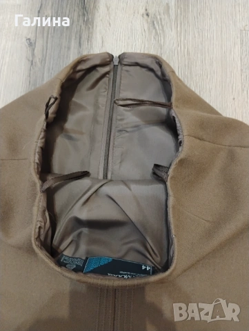 Кафява вълнена пола, снимка 4 - Поли - 53059997